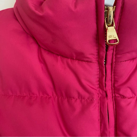 Ralph Lauren Girls Reversible Down Vest Size L - Picture 4 of 9